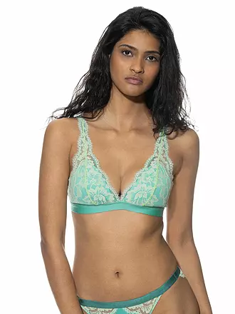 MEY | Soutien-gorge triangle POETRY VOUGE blossom | hellgrün